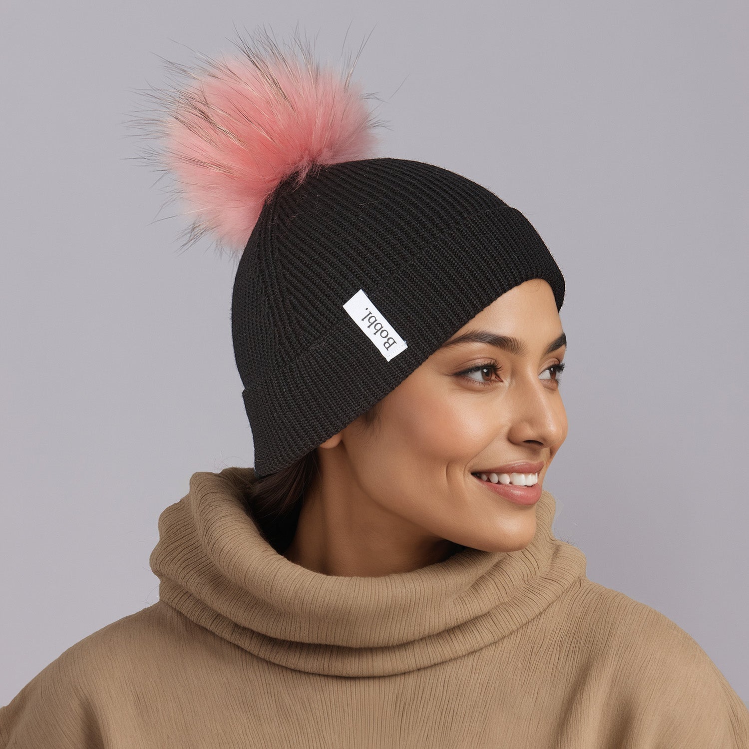 Lightweight Merino Beanie - Black