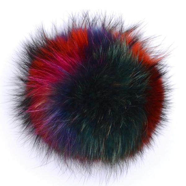 Racoon Dog Fur Interchangeable Bobbl